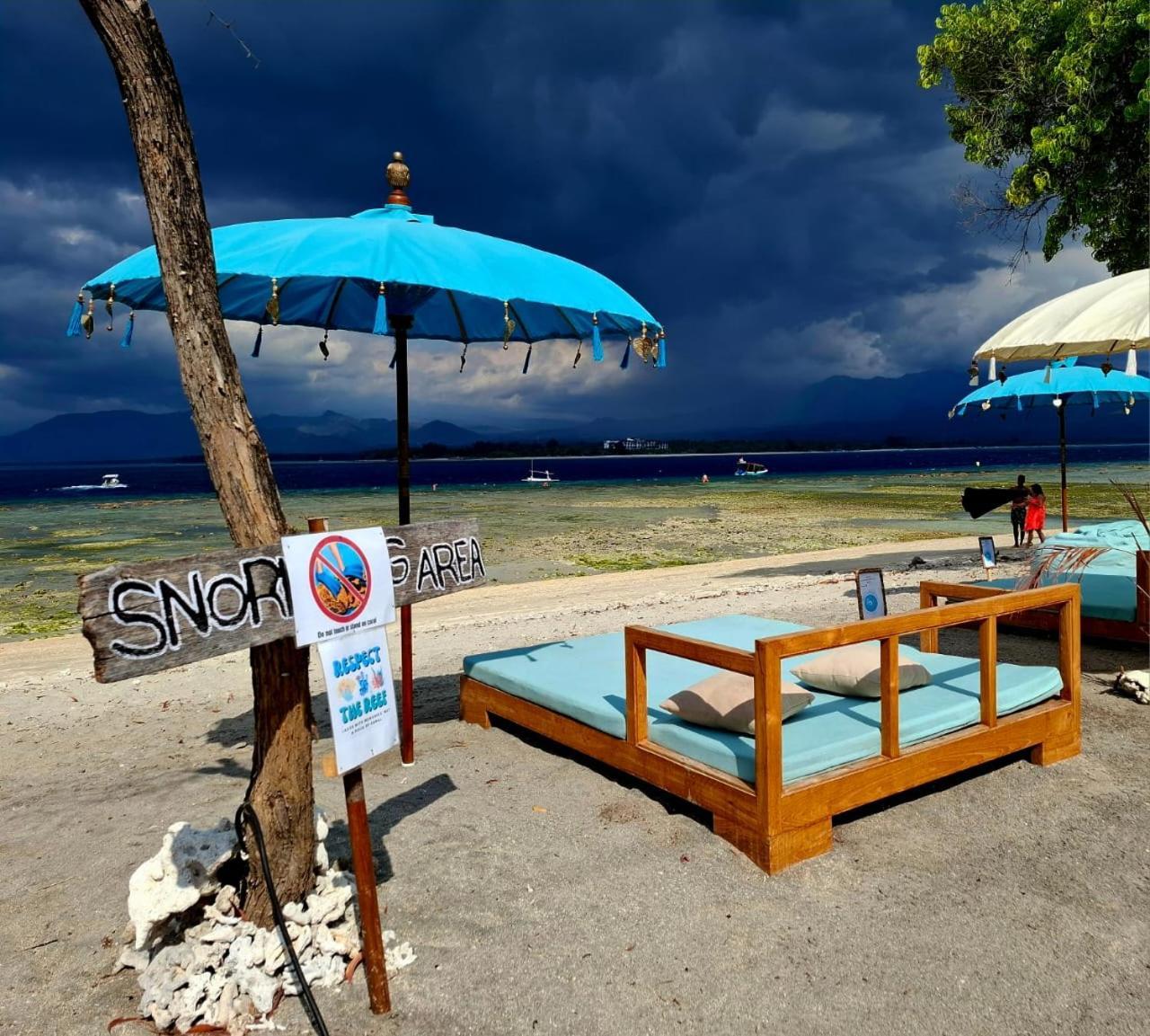 Mandala Beach Healing Rooms Gili Air Eksteriør billede