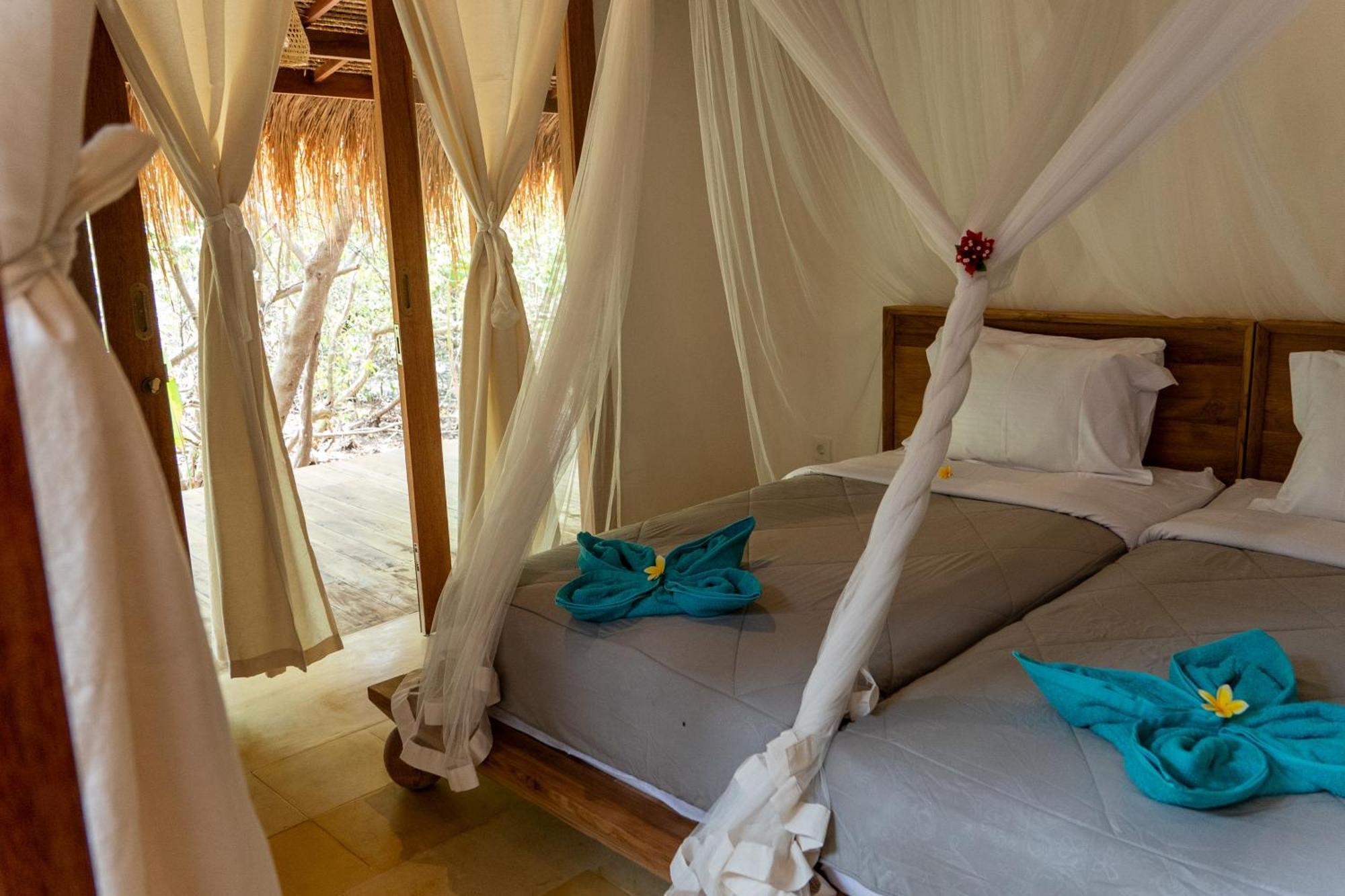 Mandala Beach Healing Rooms Gili Air Eksteriør billede