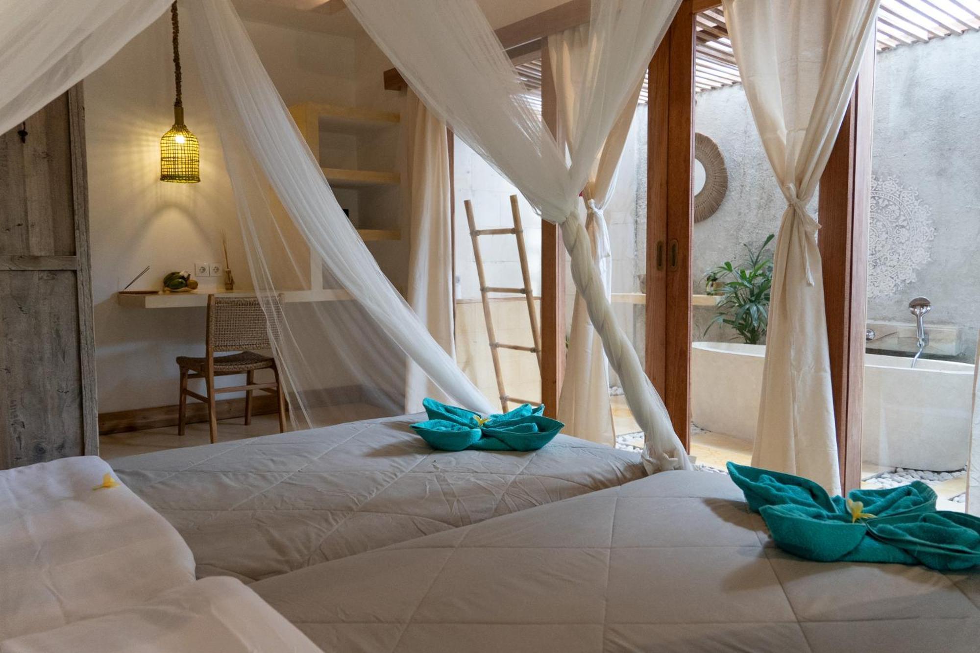 Mandala Beach Healing Rooms Gili Air Eksteriør billede